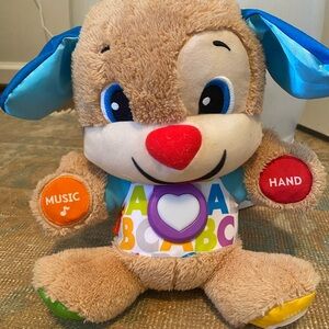 Fisher-Price Colorful ABC Plush Puppy